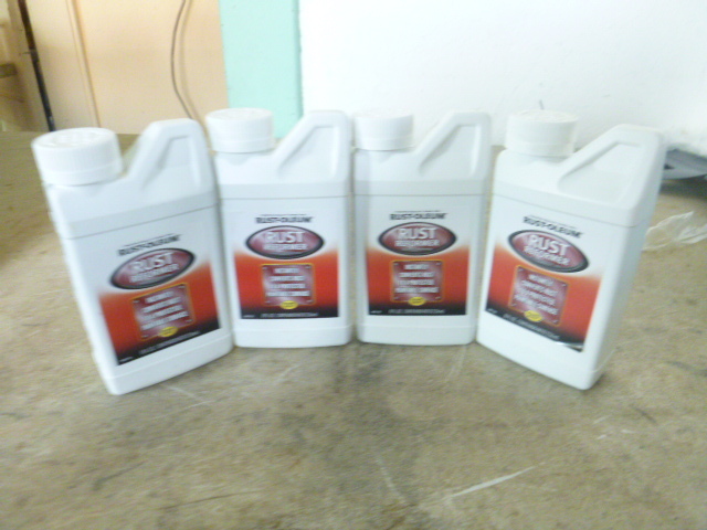 lot 198 image: 4 Bottles of Rust-Oleum Rust Reformer