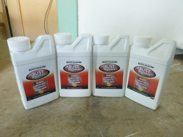 lot 199 image: 4 Bottles of Rust-Oleum Rust Reformer