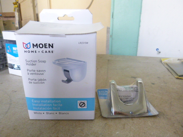 lot 228 image: Moen Suction Soap Holder