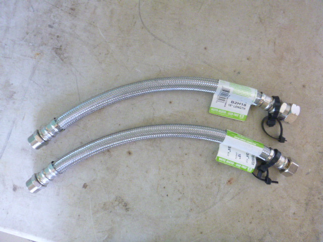 lot 282 image: 2 Water Heater Flex Hose