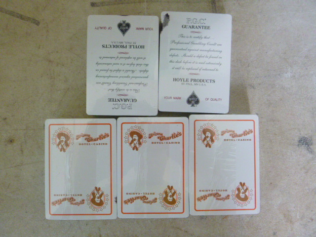 lot 295 image: 5 Decks of Playing Cards