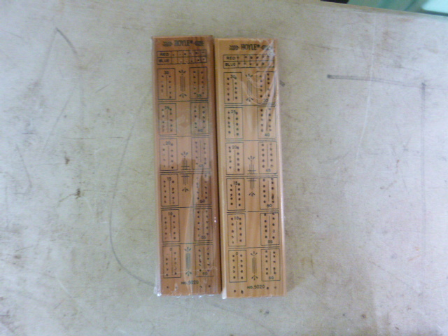 lot 297 image: 2 Cribbage Boards