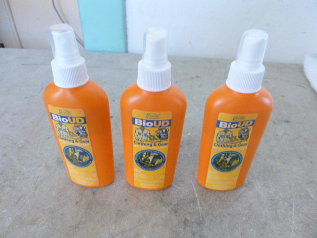 lot 311 image: 3 Bottles of Homs Bite Blocker BioUD Clothing and Gear Insect Repellent