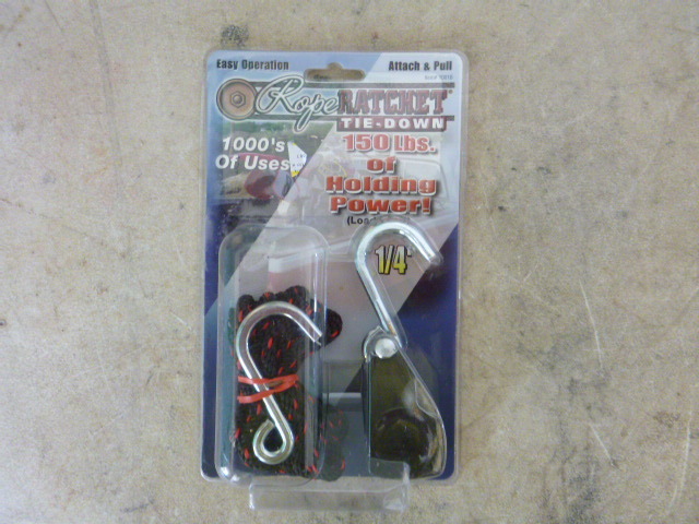 lot 358 image: Rope Ratchet Tie Down