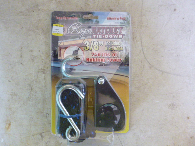 lot 359 image: Rope Ratchet Tie Down