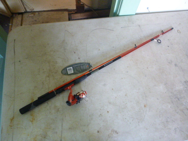 lot 372 image: South Bend Celsius Panfish Rod and Eclipse Rod