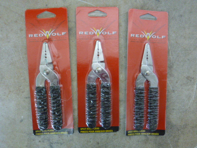 lot 388 image: 3 Red Wolf Split Ring Pliers