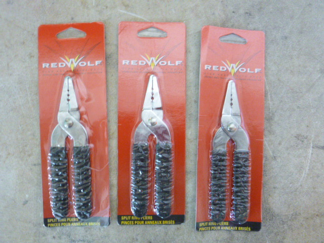 lot 389 image: 3 Red Wolf Split Ring Pliers