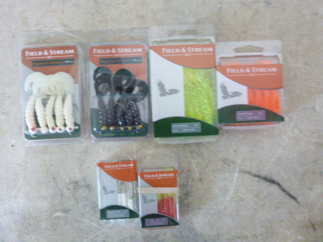 lot 426 image: 6 Packs of Miscellaneous  Field & Stream Fishing Items