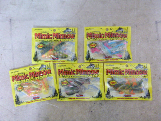 lot 432 image: 5 Packs of Northland Mimic Minnows