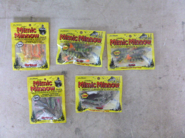 lot 435 image: 5 Packs of Northland Mimic Minnows