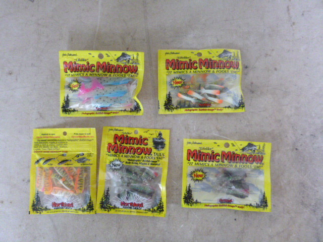 lot 436 image: 5 Packs of Northland Mimic Minnows