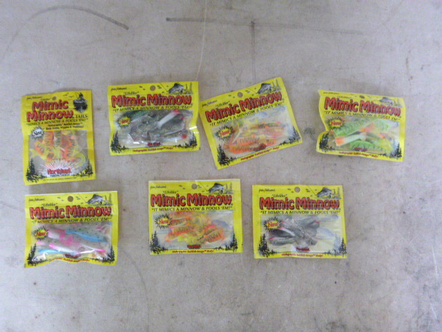 lot 437 image: 7 Packs of Northland Mimic Minnows