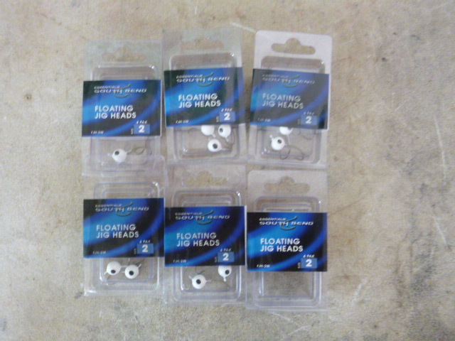 lot 440 image: 6 Packs of South Bend Floating Jig Heads
