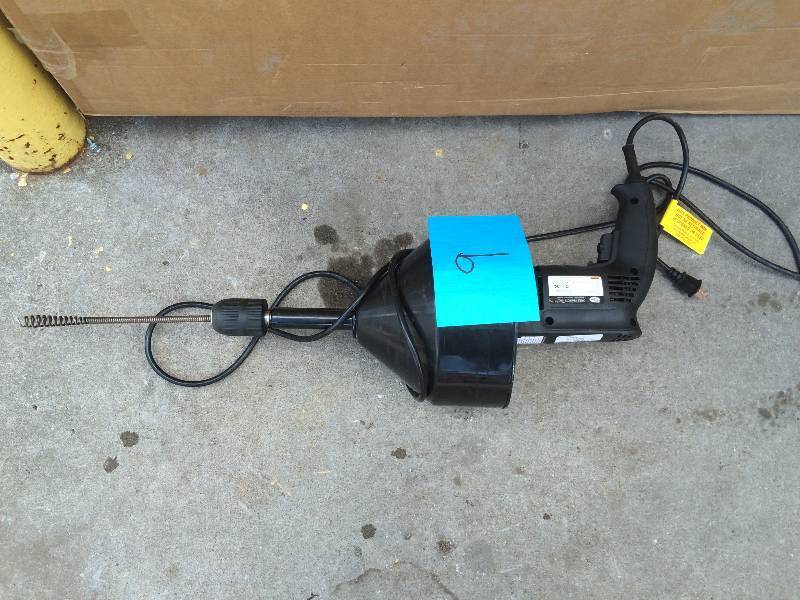 lot 9 image: BrassCraft 14 in. x 25 ft. Electric Spinner BC110ES electric auger