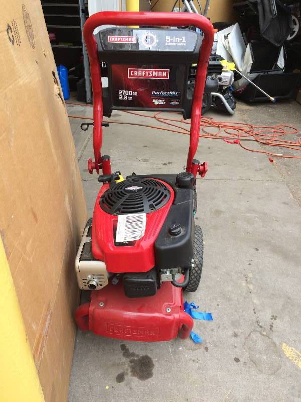 Craftsman 2700 Psi Pressure Washer 5 In 1 at Craftsman Power Equipment