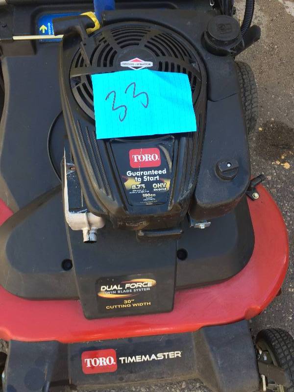 Toro TimeMaster 30 in. Personal Pace Variable Speed Self-Propelled Walk ...