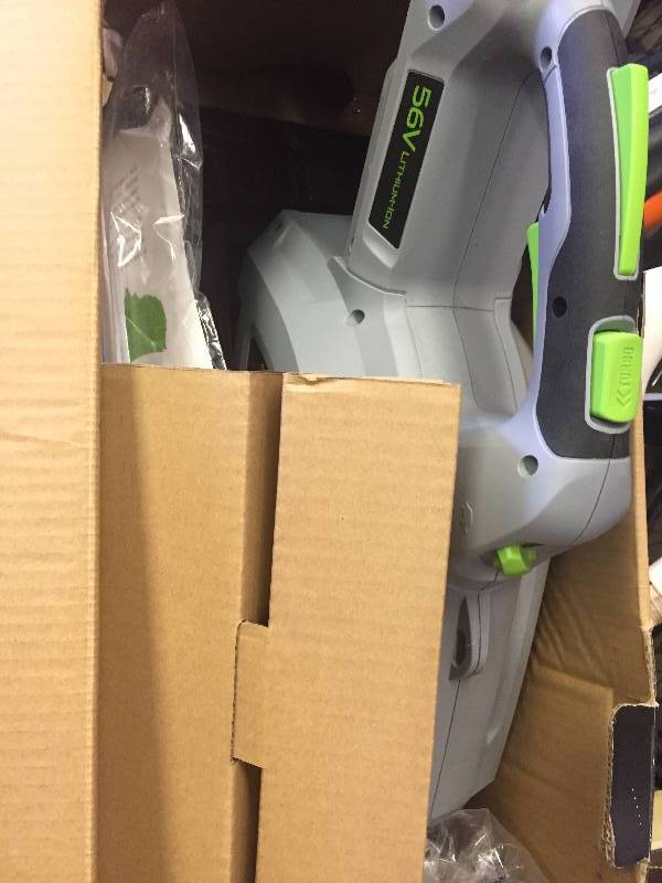 lot 13 image: EGO 480 CFM 3-Speed Turbo 56-Volt Lithium-ion Cordless Electric Blower New