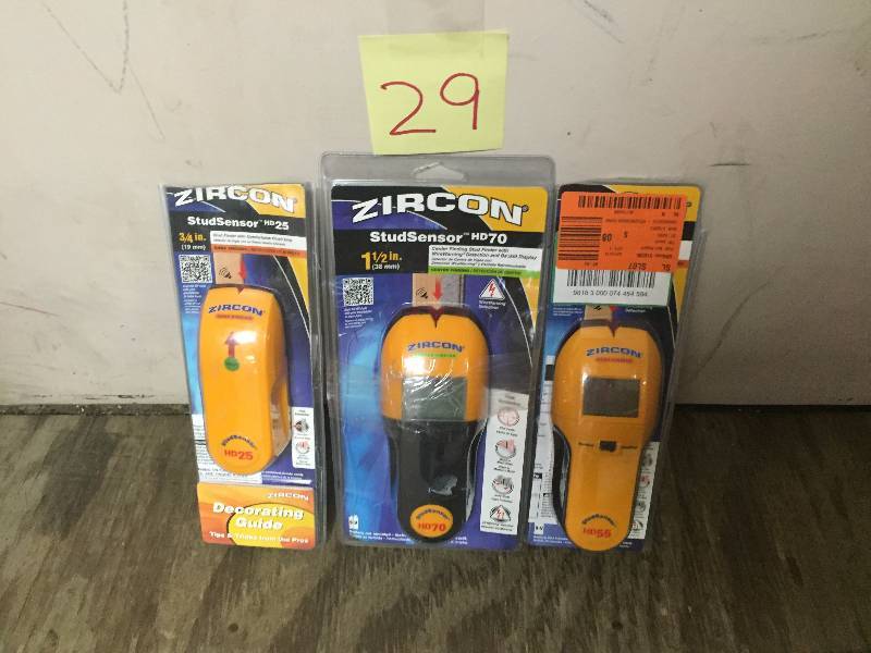 lot 29 image: Lot of 3 Zircon Stud Sensors