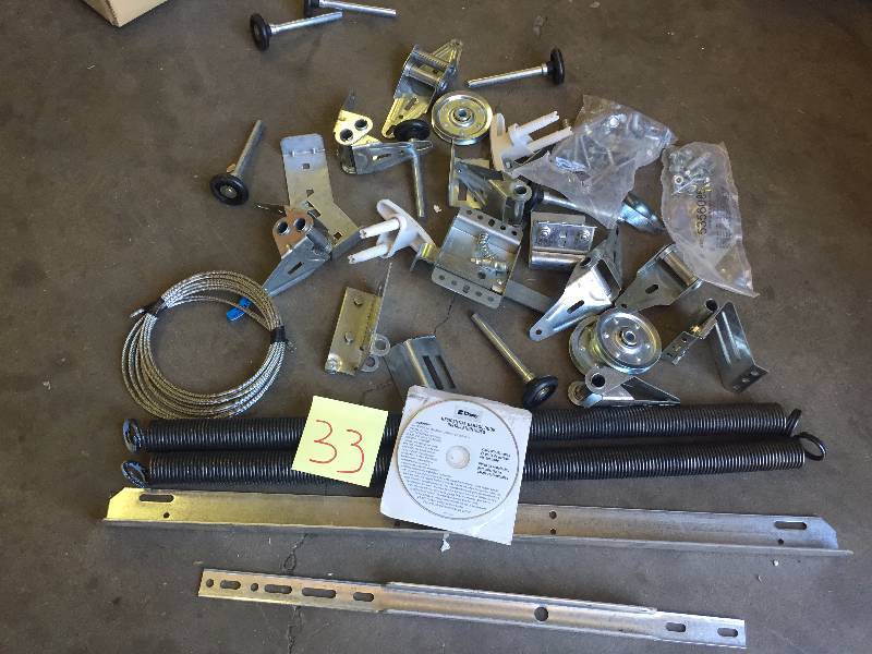 lot 33 image: Clopay garage installation hardware and Installation Video