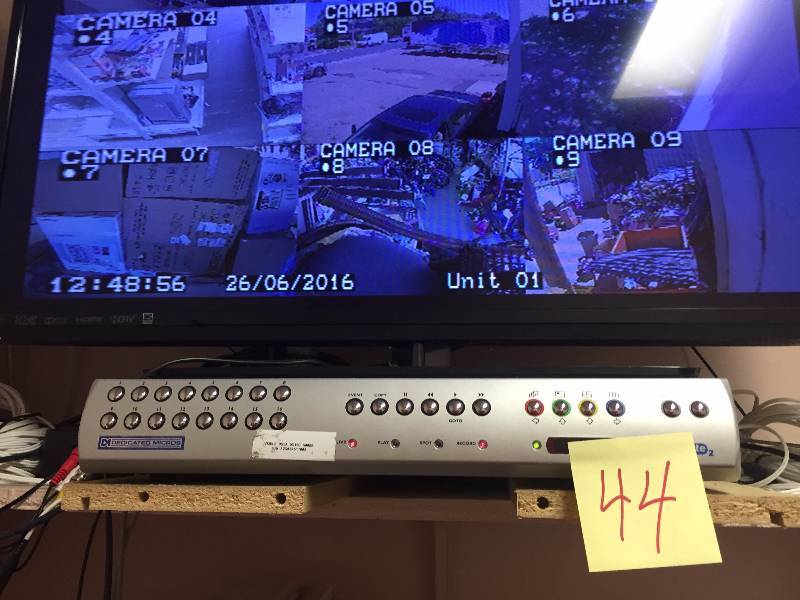 lot 44 image: Dedicated Micros Digital Sprite 2 DS2A DX16C-500GB 16 Channel CCTV DVR Recorder- Just DVR - Monitor Not Included -