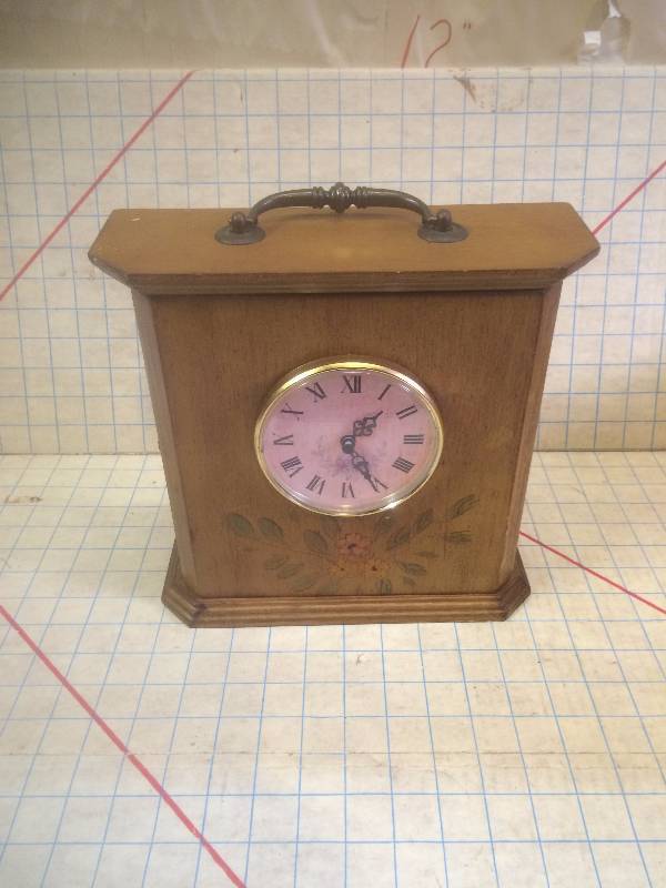 Jewelry box clock