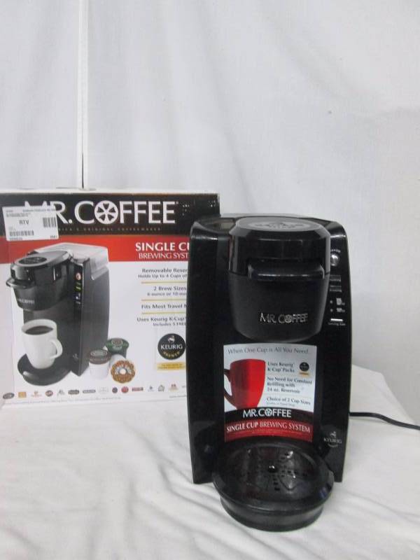 lot 38 image: Mr. CoffeeKeurig K Cup Brewing System
