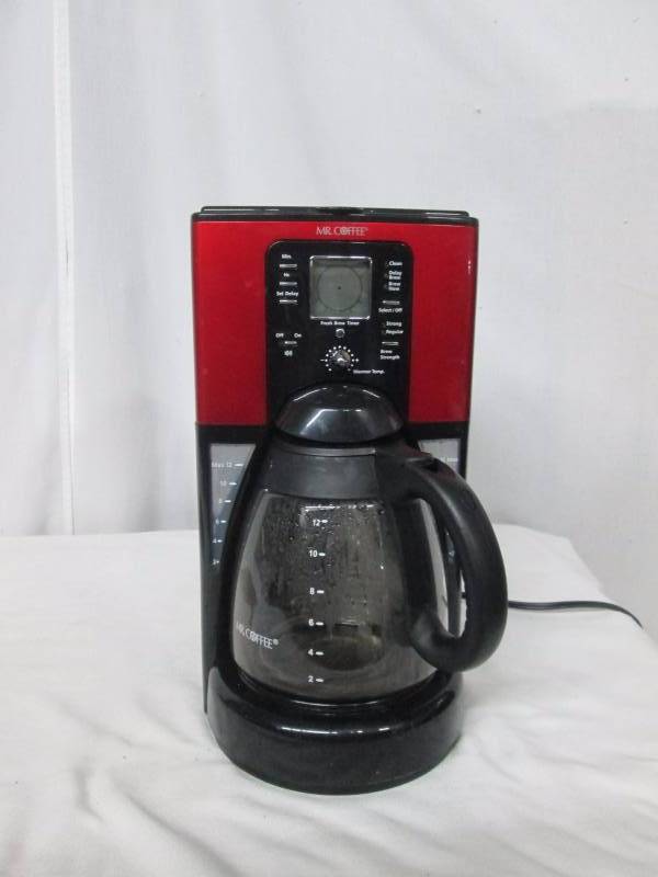 lot 46 image: Mr. Coffee 12-Cup Programmable Coffeemaker