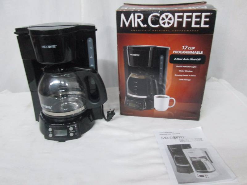 lot 41 image: Mr. Coffee 12-Cup Programmable Coffeemaker