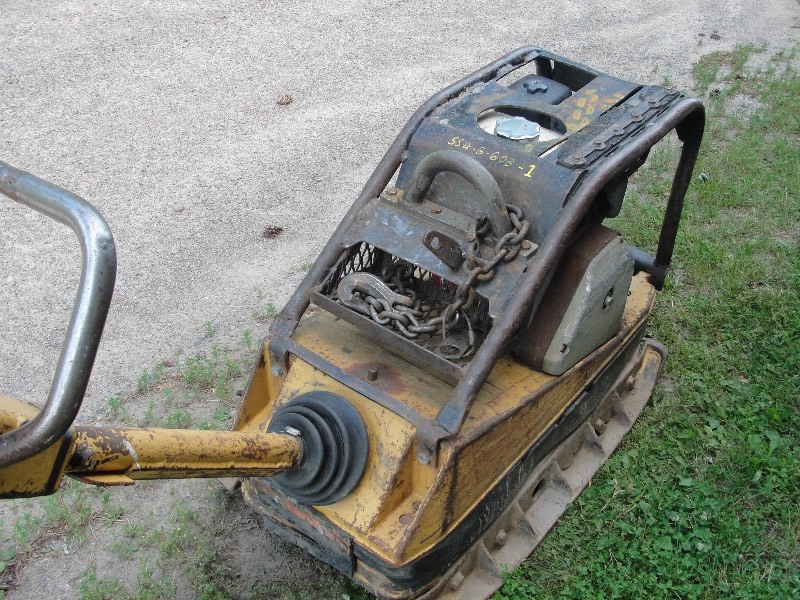 Wacker plate compactor