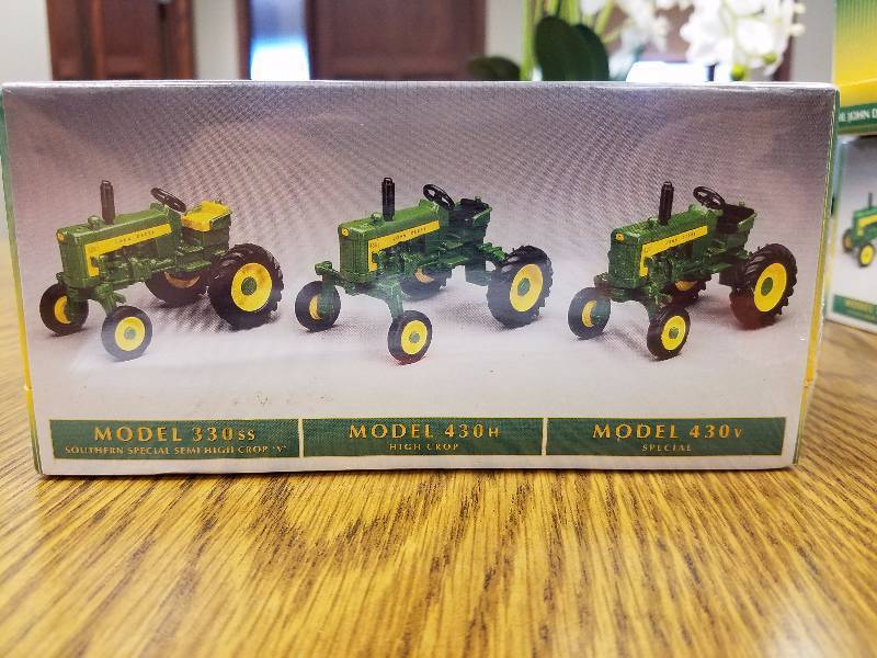 lot 40 image: John Deere Tractors Models 330ss, 430H & 430V