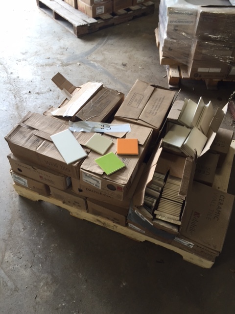 Pallet of Misc Wall Tile
