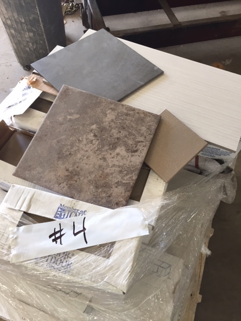 Pallet of Misc Floor Tile
