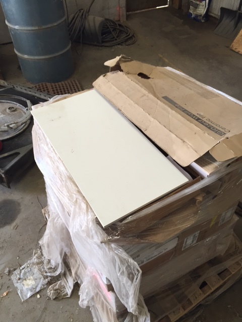Pallet of Misc Floor Tile