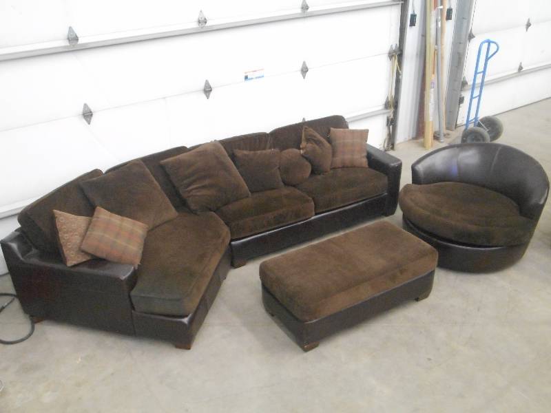 Deluxe 4-Piece Galaxy Sofa Set, Acc...