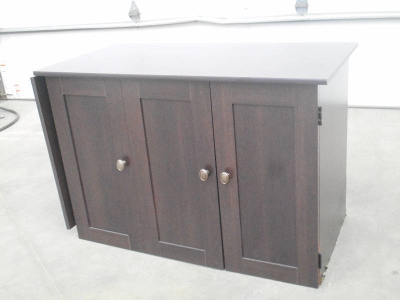 Wooden Organizer Cabinet, Measures...