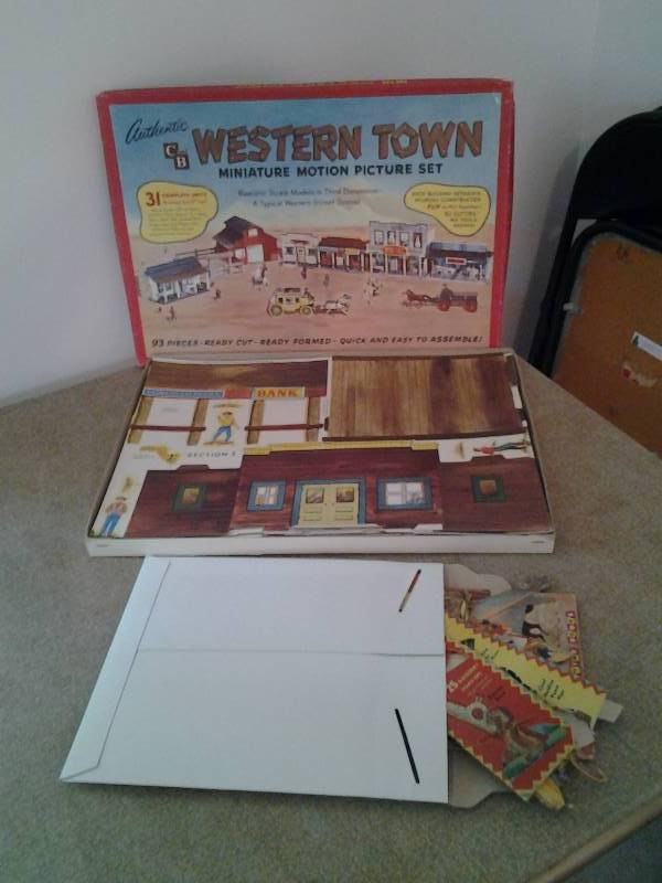 2-Vintage Western Town Sets