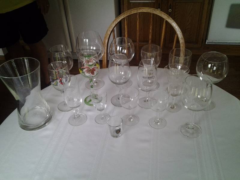 Large Variety Of Stemware