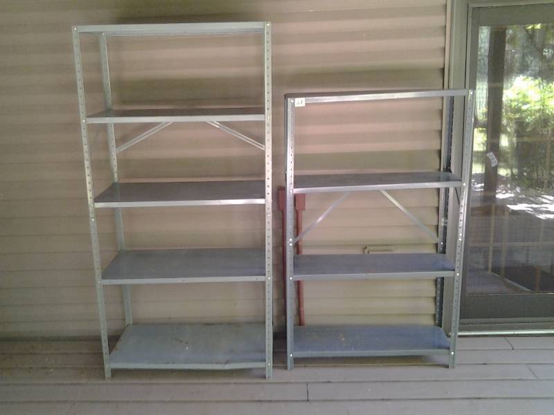 2-Metal Shelf Units