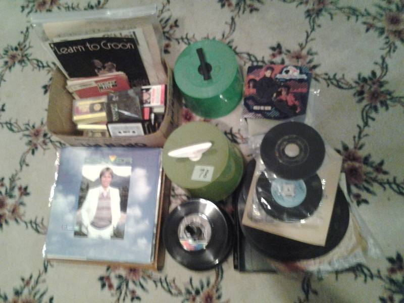 Lot Of 45s, Cassettes, Other Albums