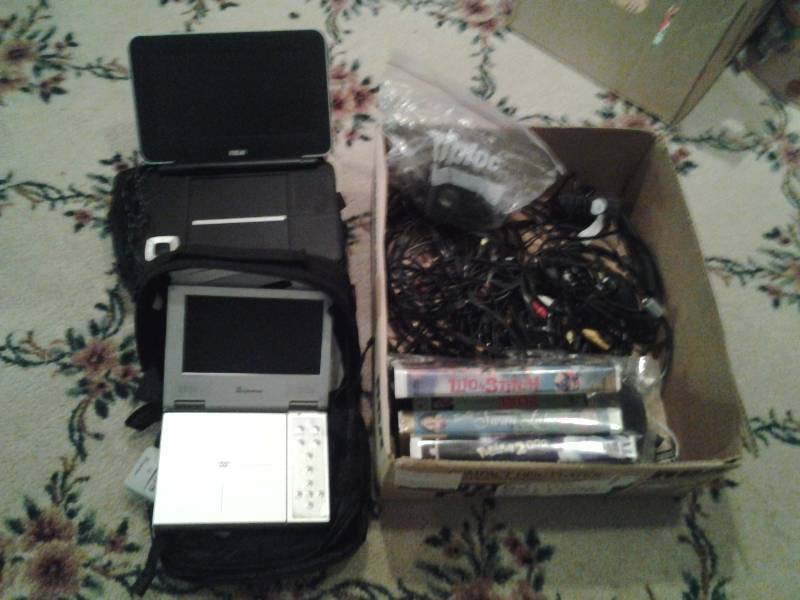 2-Portable DVD Players (1-RCA)