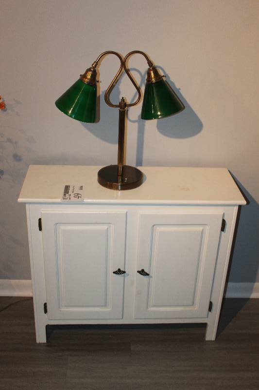 lot 49 image: Lamp & Table