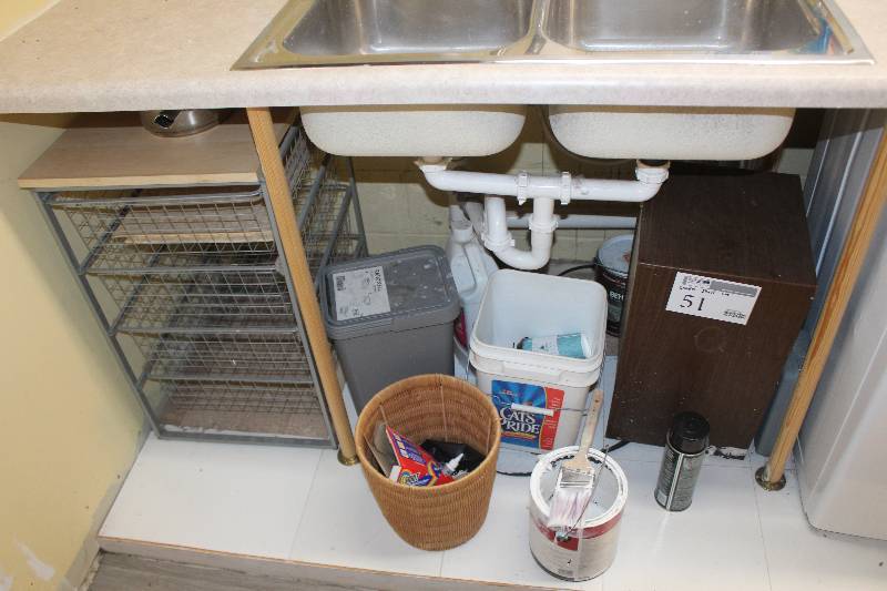lot 51 image: Corner Lot Including Paint Supplies, Buckets, Imperial 250 Dehumidifier