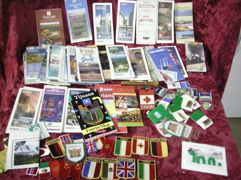lot 47 image: Vintage Travel Maps and Souvenirs