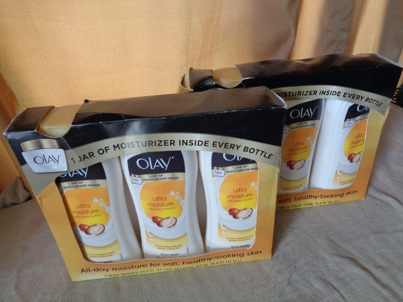 lot 12 image: 2 New 3 Packs Of Olay Body Washes