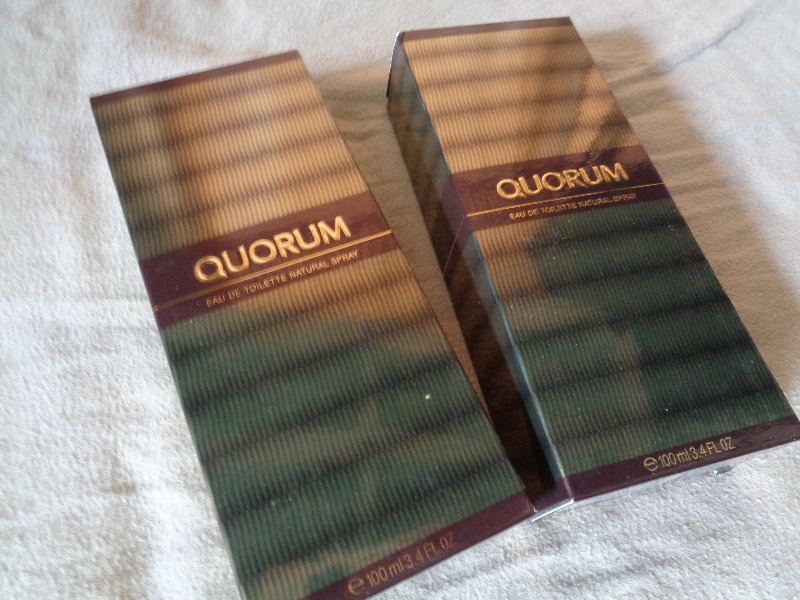lot 18 image: 2 New Mens Quorum Colognes