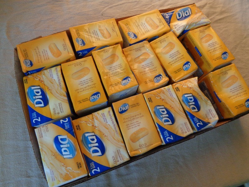 lot 48 image: 32 Bars of Dial Gold Soap