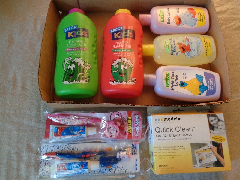lot 52 image: New Kids Lotion, Bubble Bath, and More
