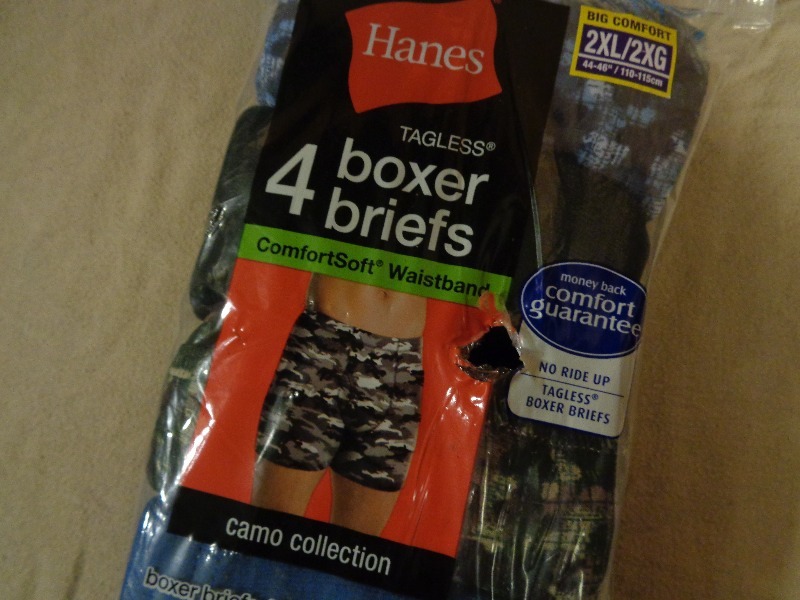 lot 96 image: New Mens 2XL Boxer Briefs