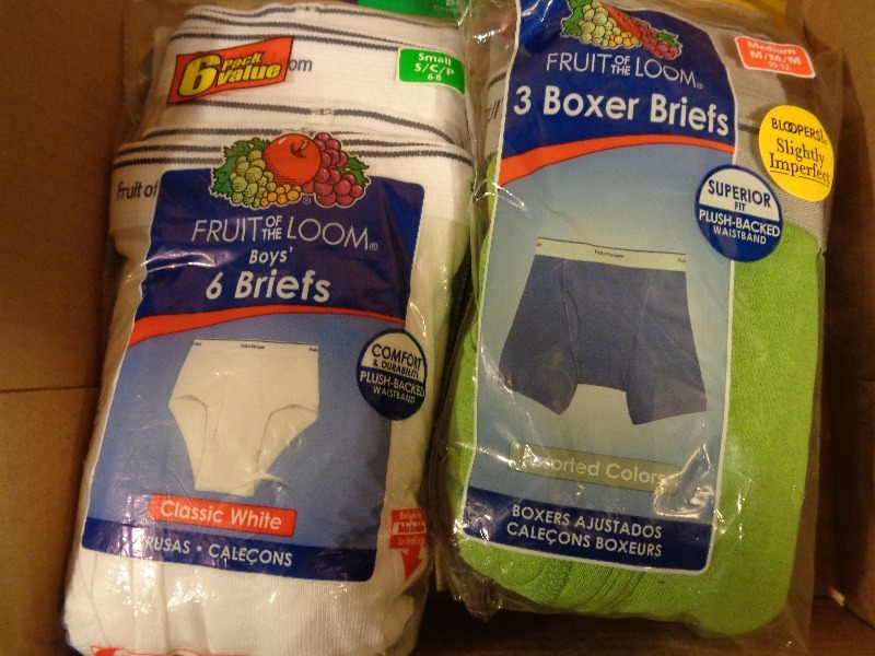 lot 120 image: New Boys Boxer Briefs and Briefs